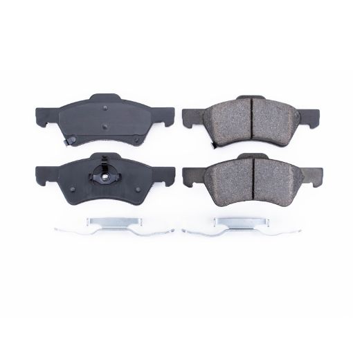 Picture of Power Stop 01 - 07 Chrysler Town Country Front Z17 Evolution Ceramic Brake Pads wHardware