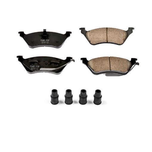 Picture of Power Stop 01 - 07 Chrysler Town Country Rear Z17 Evolution Ceramic Brake Pads wHardware