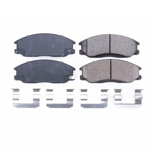 Picture of Power Stop 01 - 06 Hyundai Santa Fe Front Z17 Evolution Ceramic Brake Pads wHardware