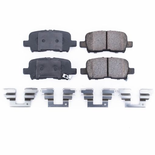 Picture of Power Stop 01 - 06 Acura MDX Rear Z17 Evolution Ceramic Brake Pads wHardware