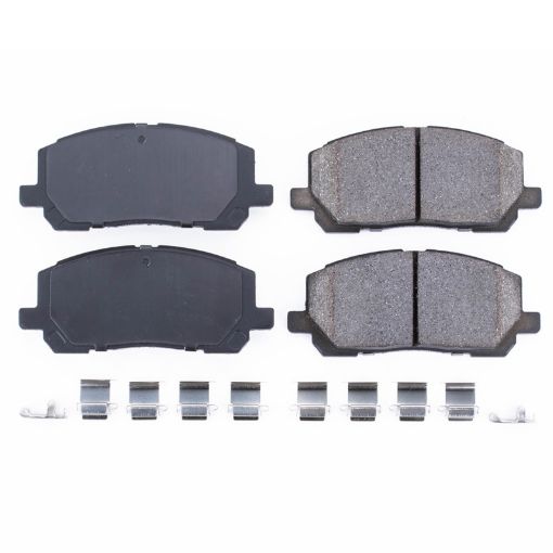 Picture of Power Stop 01 - 07 Toyota Highlander Front Z17 Evolution Ceramic Brake Pads wHardware