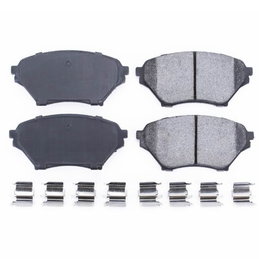 Picture of Power Stop 01 - 05 Mazda Miata Front Z17 Evolution Ceramic Brake Pads wHardware
