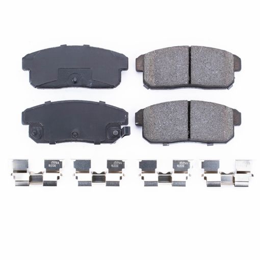 Picture of Power Stop 01 - 02 Infiniti G20 Rear Z17 Evolution Ceramic Brake Pads wHardware
