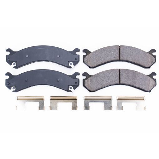 Picture of Power Stop 01 - 06 Chevrolet Silverado 3500 Rear Z17 Evolution Ceramic Brake Pads wHardware