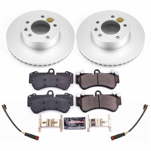 Picture of Power Stop 17 - 18 Mercedes - Benz G550 4x4 Front Z23 Evolution Sport Coated Brake Kit