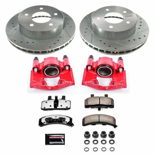 Picture of Power Stop 90 - 02 Chevrolet Astro Front Z36 Truck Tow Brake Kit wCalipers