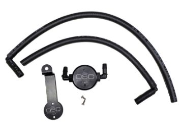 Picture of JampL 05 - 24 Toyota 4Runner 4.0L Driver Side Oil Separator 3.0 - Black Anodized
