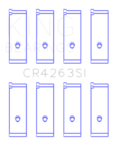 Picture of King Toyota 1ZZ - FE (Size .50) Rod Bearing Set