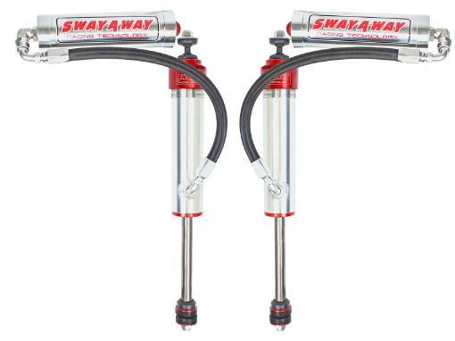 Picture of aFe 97 - 17 Nissan Patrol Sway - A - Way 2.5in Front Shock Kit w Remote Reservoir for OE Ride Height