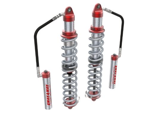 Picture of aFe 14 - 19 Polaris RZR 9251000cc Sway - A - Way 3.0 Rear Coilover Kit w Remote Reservoirs and Comp Adj