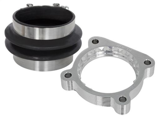Picture of aFe Silver Bullet Throttle Body Spacers TBS Nissan Patrol 10 - 16 V8 - 5.6L