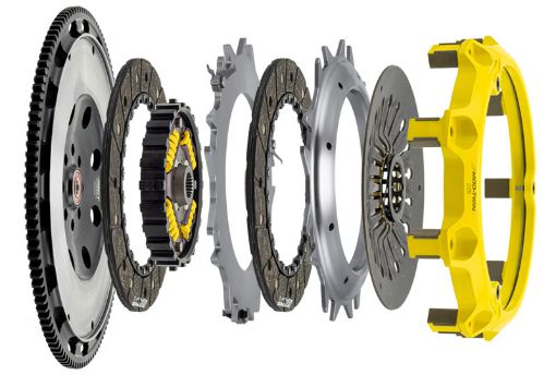 Picture of ACT Subaru 04 - 20 WRX STI Mod Twin XT Street Kit Sprung Mono - Drive Hub Torque Capacity 875ftlbs