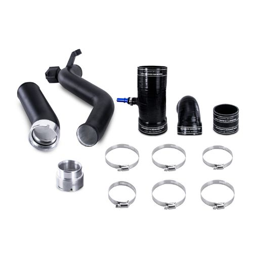 Picture of Mishimoto 2019 Ford Ranger 2.3L Intercooler Pipe Boot Kit - Micro - Wrinkle Black
