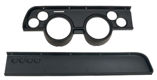 Picture of Autometer 67 - 68 Mercury Cougar No AC Direct Fit Gauge Panel 3 - 38in x2 2 - 116in x4