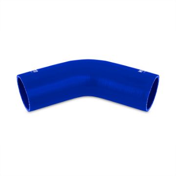 Picture of Mishimoto 3.5in. 45 Degree Silicone Coupler - Blue