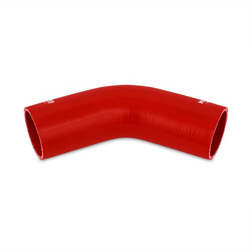 Picture of Mishimoto 4in. 45 Degree Silicone Coupler - Red