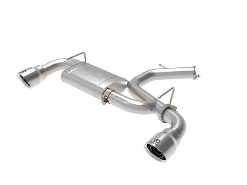 Picture of aFe Takeda Exhaust Axle - Back 19 - 20 Hyundai Veloster N 304SS Polished Dual Tips Exhaust