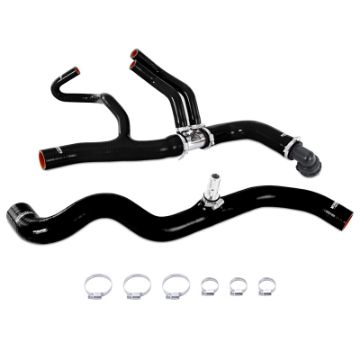 Picture of Mishimoto 17 - 19 Ford Raptor 3.5L EcoBoost Black Silicone Coolant Hose Kit