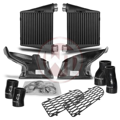 Picture of Wagner Tuning Audi RS4 B5 Gen2 Competition Intercooler Kit wCarbon Air Shroud