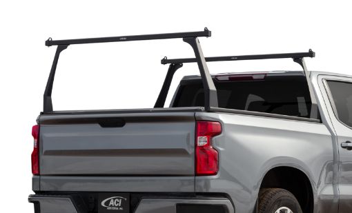 Picture of Access ADARAC Aluminum Series 16 Toyota Tacoma 5ft Box Matte Black Truck Rack
