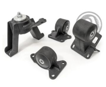 Picture of Innovative 00 - 05 Toyota MR2 Spyder 1ZZ Black Steel Mounts 60A Bushings