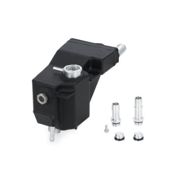 Picture of Mishimoto 11 Ford 6.7L Powerstroke Secondary Expansion Tank - Micro - Wrinkle Black