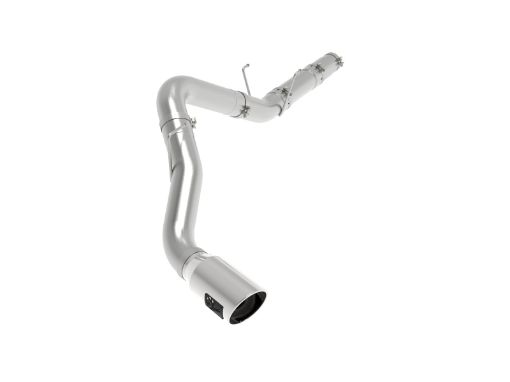 Picture of aFe ATLAS 5in DPF - Back Alum Steel Exhaust System wPolished Tip 19 - 20 Ram Diesel Trucks L6 - 6.7L (td)