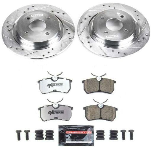 Picture of Power Stop 02 - 04 Ford Focus Rear Z26 Street Warrior Brake Kit