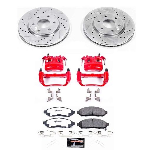 Picture of Power Stop 2019 Nissan Frontier Front Z36 Truck Tow Brake Kit wCalipers