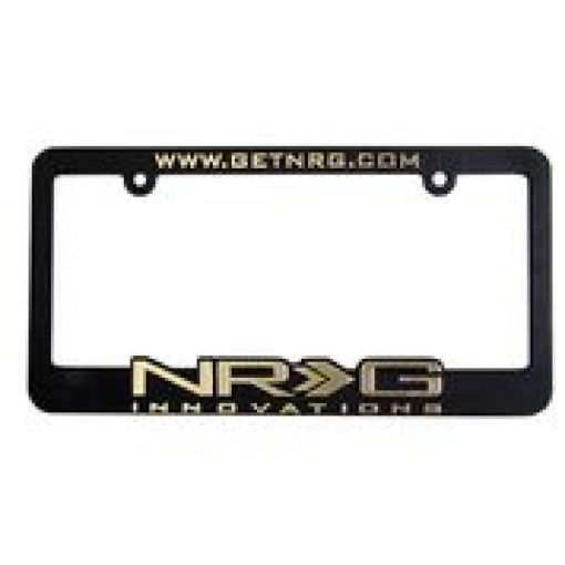 Picture of NRG License Plate Frame - Gold