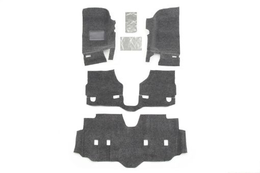 Picture of BedRug 07 - 16 Jeep JK Unlimited 4Dr Front 4pc Floor Kit (Incl Heat Shields)