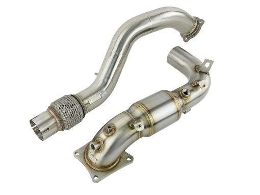 Picture of Skunk2 18 - 20 Honda Civic Type R Downpipe Kit w Cat
