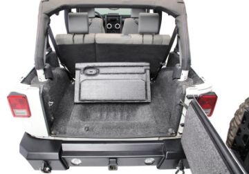 Picture of BedRug 07 - 10 Jeep JK Unlimited 4Dr Rear 5pc Cargo Kit (Incl Tailgate Tub Liner)