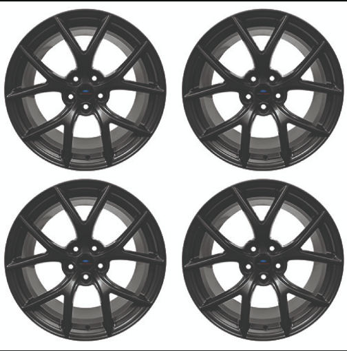 Picture of Ford Racing 15 - 20 Mustang19x10.5in 19x11in Wheel Kit wTPMS - Matte Black