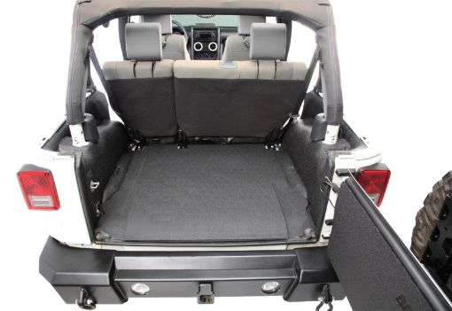 Picture of BedRug 07 - 10 Jeep JK 2Dr Rear 5pc BedTred Cargo Kit (Incl Tailgate Tub Liner)