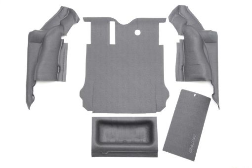 Picture of BedRug 07 - 10 Jeep JK Unlimited 4Dr Rear 5pc BedTred Cargo Kit (Incl Tailgate Tub Liner)