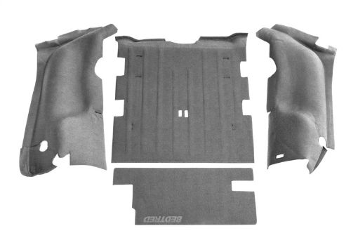 Picture of BedRug 97 - 06 Jeep TJ Rear 4pc BedTred Cargo Kit (Incl Tailgate)