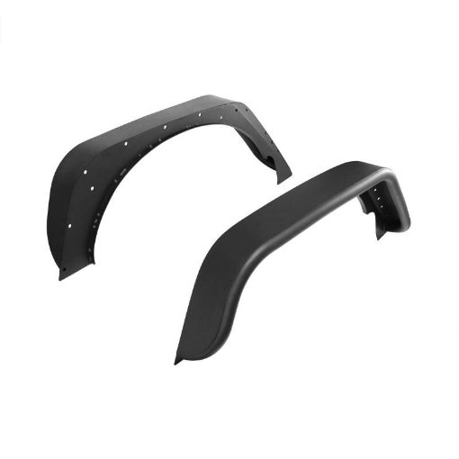 Picture of WestinSnyper 18 - 20 Jeep Wrangler Tube Fenders - Rear - Textured Black
