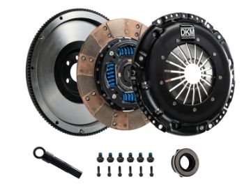 Picture of DKM Clutch VW BeetleCorradoGolfGTI (1.8T) Ceramic MC Clutch Kit wFlywheel (425 ftlbs Torque)