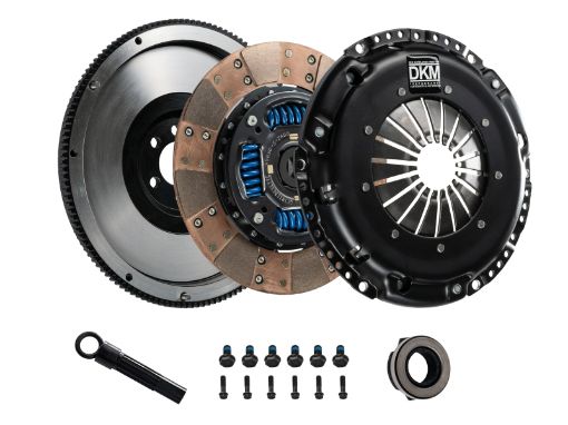 Picture of DKM Clutch VW BeetleCorradoGolfGTI (1.8T) Ceramic MC Clutch Kit wFlywheel (425 ftlbs Torque)