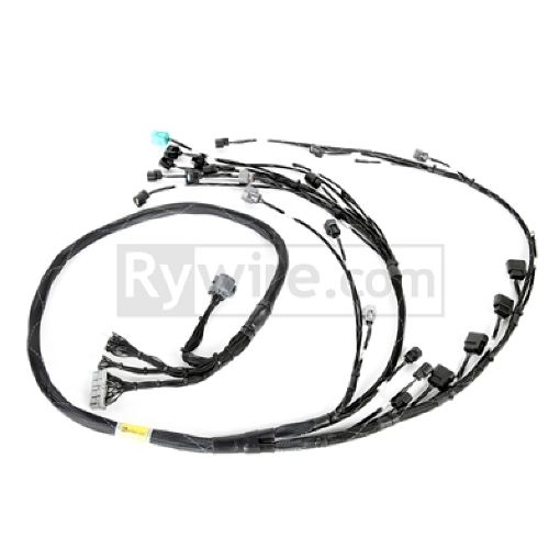 Picture of Rywire Honda K - Series Tucked Budget Engine Harness wOBD2 02 - 04 RSX K20 SensorHeadlights VSS
