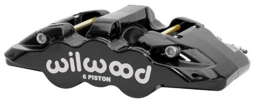 Picture of Wilwood Caliper - Aero6 - DS Forged Six - Piston Caliper - 6.52in Piston 1.25in Rotor - Black