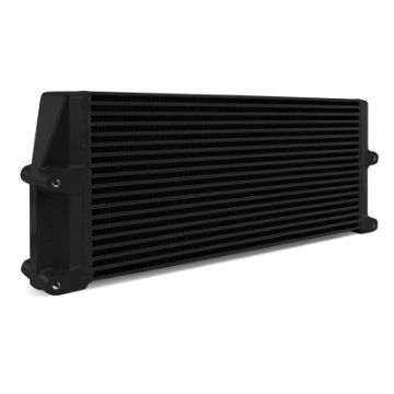 Picture of Mishimoto Heavy - Duty Oil Cooler - 17in. Same - Side Outlets - Black