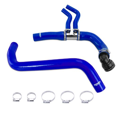Picture of Mishimoto 11 - 14 Ford F - 150 3.5L EcoBoost 2.7L V6 Silicone Coolant Hose Kit - Blue