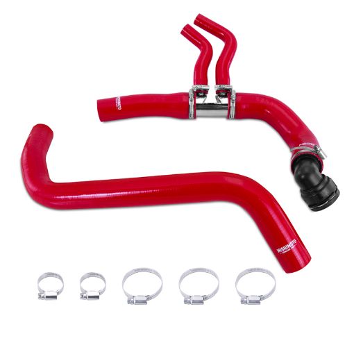 Picture of Mishimoto 11 - 14 Ford F - 150 3.5L EcoBoost 2.7L V6 Silicone Coolant Hose Kit - Red