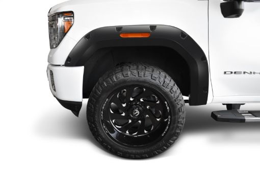 Picture of Bushwacker 20 - 21 GMC Sierra 25002500HD3500HD (Excl. Dually) Pocket Style 4pc Flares - Blk
