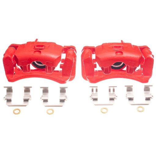Picture of Power Stop 96 - 99 Acura SLX Rear Red Calipers - Pair