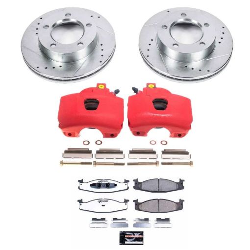 Picture of Power Stop 94 - 96 Ford Bronco Front Z36 Truck Tow Brake Kit wCalipers