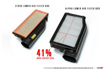 Picture of AMS Performance MB 5.5L BITURBO (E63 and CLS63) Replacement Filters for CF Induction Kit (2 Filters)