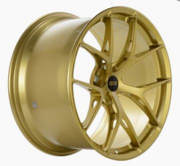 Picture of BBS FI - R 19x9.5 5x120 ET22 72.5 CB Gold Wheel